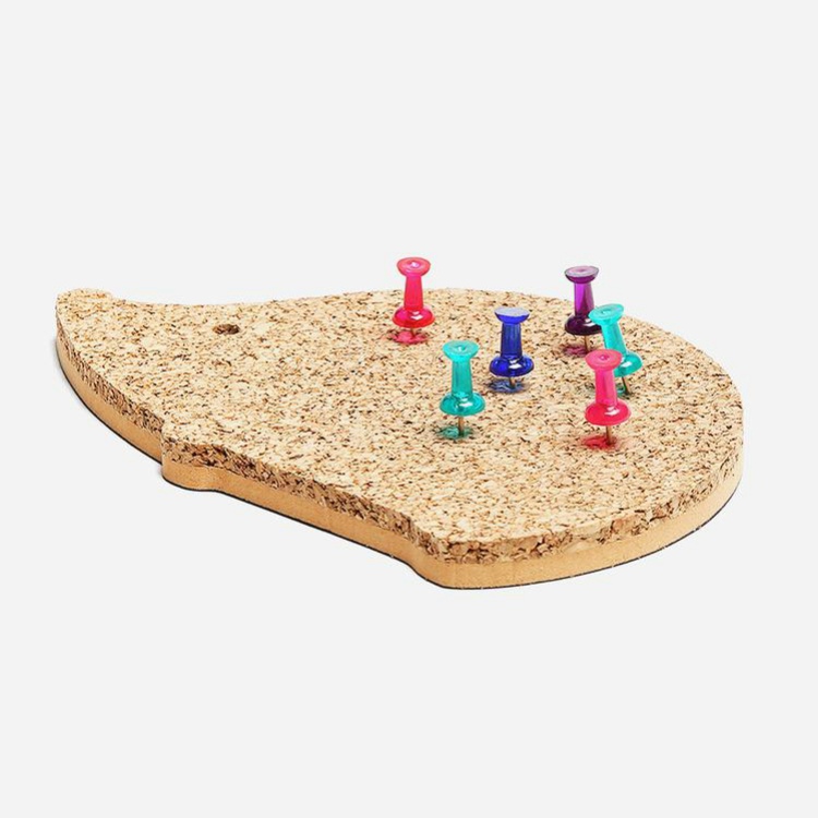 软木刺猬磁性冰箱贴/Hedgehog Corkboard Magnet