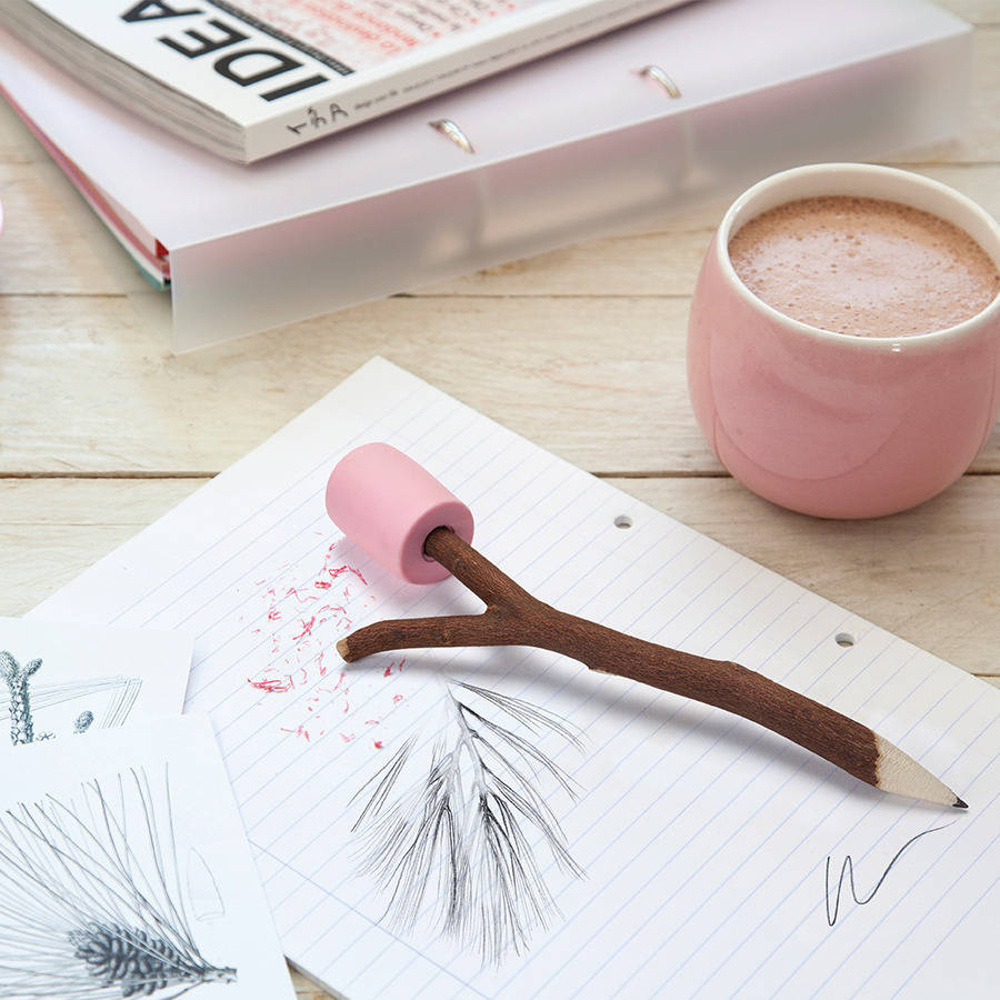 Ototo Design 棉花糖铅笔/Marshmallow-Pencil & Eraser