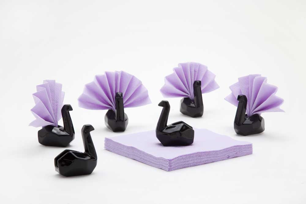 天鹅餐巾纸架/Napkin Swan