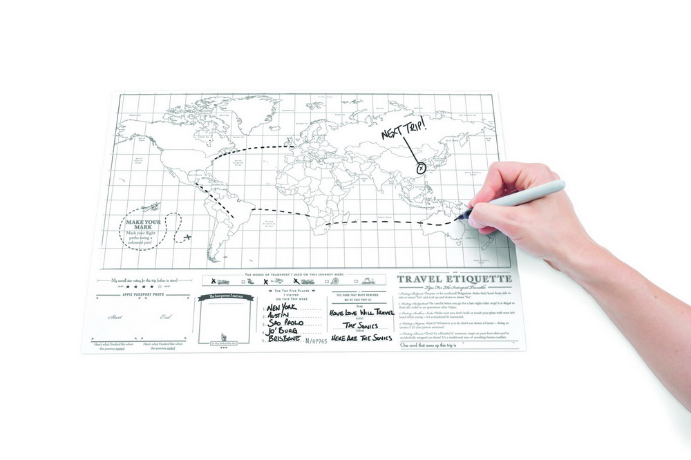 刮刮地图旅游版/Scratch Map Travel