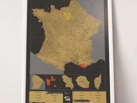 Luckies 刮刮地图-奢华法国版/Scratch Map France